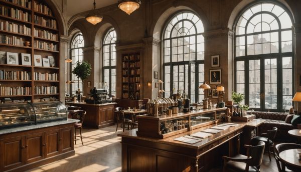 Cafés littéraires et lieux culturels prisés des stylistes